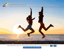 Tablet Screenshot of mentalfokus.at